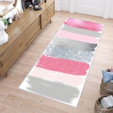 Rovigo Home Dijital Baskı Yıkanabilir Kaymaz Taban Salon Halısı Rvg0242