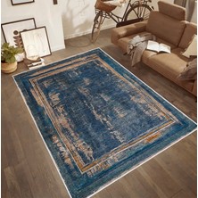 Rovigo Home Dijital Baskı Yıkanabilir Kaymaz Taban Salon Halısı Rvg0490