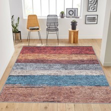 Rovigo Home Dijital Baskı Yıkanabilir Kaymaz Taban Salon Halısı Rvg1780