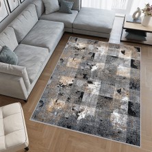 Rovigo Home Dijital Baskı Yıkanabilir Kaymaz Taban Salon Halısı Rvg0550