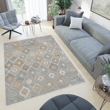 Rovigo Home Dijital Baskı Yıkanabilir Kaymaz Taban Salon Halısı Rvg0434
