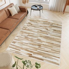 Rovigo Home Dijital Baskı Yıkanabilir Kaymaz Taban Salon Halısı Rvg0564