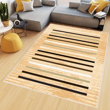 Rovigo Home Dijital Baskı Yıkanabilir Kaymaz Taban Salon Halısı Rvg0471
