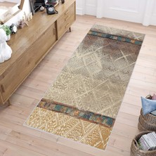 Rovigo Home Dijital Baskı Yıkanabilir Kaymaz Taban Salon Halısı Rvg1250
