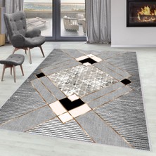 Rovigo Home Dijital Baskı Yıkanabilir Kaymaz Taban Salon Halısı Rvg0058-Sd1181