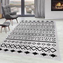 Rovigo Home Dijital Baskı Yıkanabilir Kaymaz Taban Salon Halısı Rvg1603