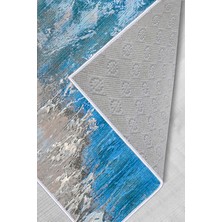 Rovigo Home Dijital Baskı Yıkanabilir Kaymaz Taban Salon Halısı Rvg1681