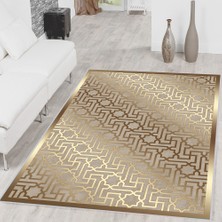 Rovigo Home Dijital Baskı Yıkanabilir Kaymaz Taban Salon Halısı Rvg0314-Sd722
