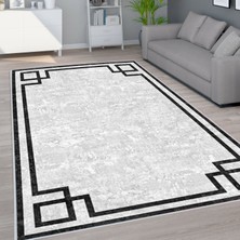 Rovigo Home Dijital Baskı Yıkanabilir Kaymaz Taban Salon Halısı Rvg1573-Ht363