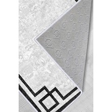 Rovigo Home Dijital Baskı Yıkanabilir Kaymaz Taban Salon Halısı Rvg1573-Ht363