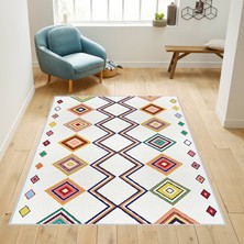 Rovigo Home Dijital Baskı Yıkanabilir Kaymaz Taban Salon Halısı Rvg1730