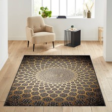 Rovigo Home Dijital Baskı Yıkanabilir Kaymaz Taban Salon Halısı Rvg1907-Sm235