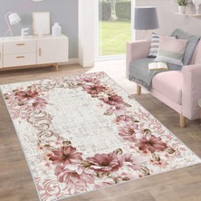 Rovigo Home Dijital Baskı Yıkanabilir Kaymaz Taban Salon Halısı Rvg0202-Sd767