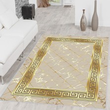 Rovigo Home Dijital Baskı Yıkanabilir Kaymaz Taban Salon Halısı Rvg0326-Sm37