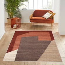 Rovigo Home Dijital Baskı Yıkanabilir Kaymaz Taban Salon Halısı Rvg0585