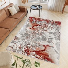Rovigo Home Dijital Baskı Yıkanabilir Kaymaz Taban Salon Halısı Rvg0435