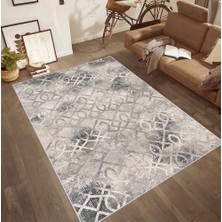 Rovigo Home Dijital Baskı Yıkanabilir Kaymaz Taban Salon Halısı Rvg0458