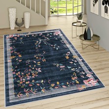 Rovigo Home Dijital Baskı Yıkanabilir Kaymaz Taban Salon Halısı Rvg1033