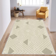 Rovigo Home Dijital Baskı Yıkanabilir Kaymaz Taban Salon Halısı Rvg1095