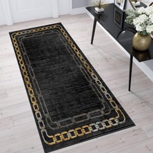 Rovigo Home Dijital Baskı Yıkanabilir Kaymaz Taban Salon Halısı Rvg1377-Ht901