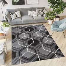 Rovigo Home Dijital Baskı Yıkanabilir Kaymaz Taban Salon Halısı Rvg0563