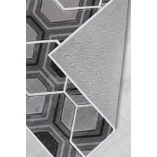 Rovigo Home Dijital Baskı Yıkanabilir Kaymaz Taban Salon Halısı Rvg0563
