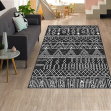Rovigo Home Dijital Baskı Yıkanabilir Kaymaz Taban Salon Halısı Rvg1324
