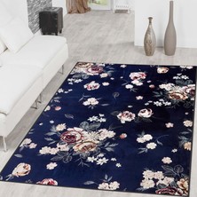 Rovigo Home Dijital Baskı Yıkanabilir Kaymaz Taban Salon Halısı Rvg1408