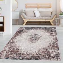 Rovigo Home Dijital Baskı Yıkanabilir Kaymaz Taban Salon Halısı Rvg1335-Ht198