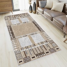 Rovigo Home Dijital Baskı Yıkanabilir Kaymaz Taban Salon Halısı Rvg1382-Ht940