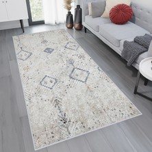 Rovigo Home Dijital Baskı Yıkanabilir Kaymaz Taban Salon Halısı Rvg1761