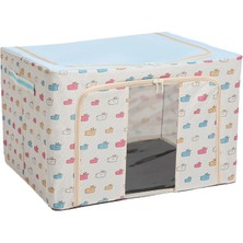 Girlhood And Boyhood Kızlık ve Erkeklik 66 Litre Oxford Kumaş Saklama Sepeti (Yurt Dışından)