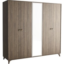 Kelebek Viena 5 Kapaklı Dolap