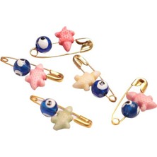 Simisso Iğneli Nazar Boncuğu 5 Adet 001