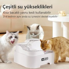 Mdsj Çok Tanklı Yaşam Suyu Şelale Kedi ve Köpek Içme Çeşmesi (Yurt Dışından)