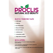 Proclis %100 Doğal Havuç Tohumu Yağı, Cam Şişe 10 ml