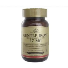 Solgar Gentle Iron 17mg 90 Kapsül