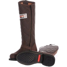 Harley Davidson Laconia Hi Brown Kahve Nubuk Deri Kadın Çizme