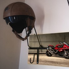 Ggart Decoration Motosiklet Kask Askısı, Motor Kask Askısı, BMWX2V4