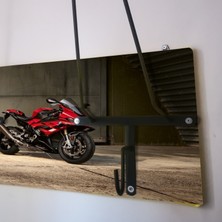 Ggart Decoration Motosiklet Kask Askısı, Motor Kask Askısı, BMWX2V4