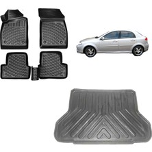 Team Car Chevrolet Lacetti Hatchback 2009 Model 3D Bagaj Havuzu+3d Havuzlu Araca Özel Paspas Takımı