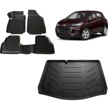 Team Car Chevrolet Trax 2014 Model 3D Bagaj Havuzu+3d Havuzlu Araca Özel Paspas Takımı