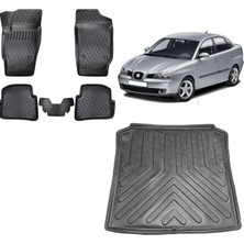 Team Car Seat Cordoba 2007 Model 3D Bagaj Havuzu+3d Havuzlu Araca Özel Paspas Takımı