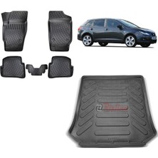 Team Car Seat Ibiza Sw 2014 Model 3D Bagaj Havuzu+3d Havuzlu Araca Özel Paspas Takımı