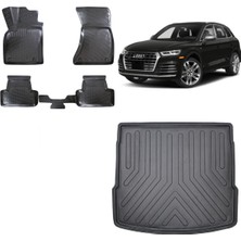 Team Car Audi Q5 2020 Model 3D Bagaj Havuzu+3d Havuzlu Araca Özel Paspas Takımı