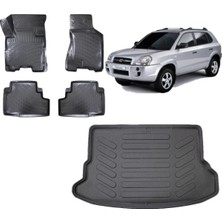 Team Car Hyundai Tucson 2014 Model 3D Bagaj Havuzu+3d Havuzlu Araca Özel Paspas Takımı