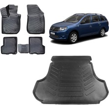 Team Car Dacia Logan Mcv 2013 Model 3D Bagaj Havuzu+3d Havuzlu Araca Özel Paspas Takımı