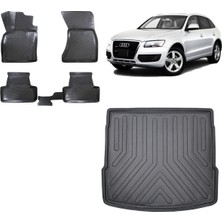 Team Car Audi Q5 2015 Model 3D Bagaj Havuzu+3d Havuzlu Araca Özel Paspas Takımı