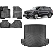 Team Car Kia Sorento 2021 (5 Koltuk) Model 3D Bagaj Havuzu+3d Havuzlu Araca Özel Paspas Takımı