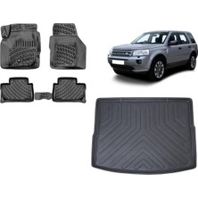 Team Car Land Rover Freelander 2009 Model 3D Bagaj Havuzu+3d Havuzlu Araca Özel Paspas Takımı
